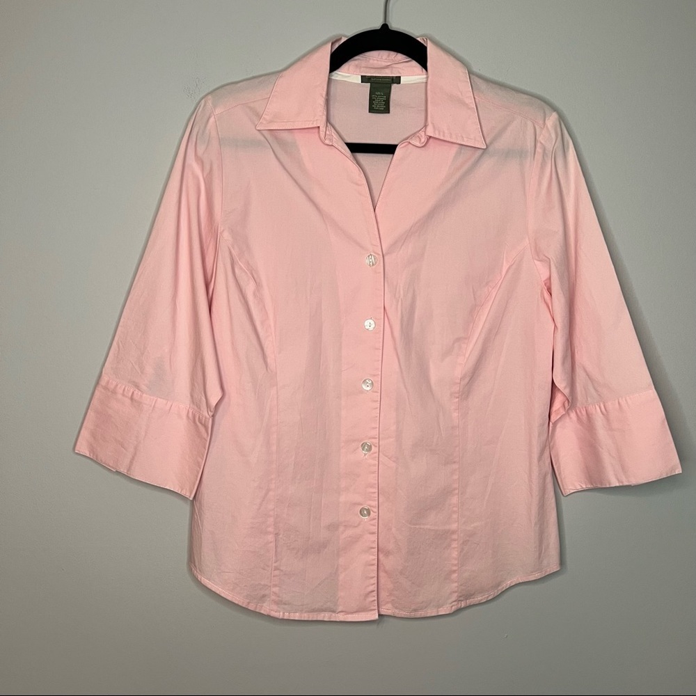 Women’s Great Northwest clothing Co. light pink button down blouse size L